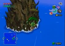 une photo d'Ã©cran de The Legend of Zelda - The Windwaker sur Nintendo Gamecube